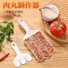 Fabricante de Albóndigas de Cuatro Barras Molde Creativo para Albóndigas Caseras Herramienta Extruida de Pescado y Albóndigas para Cocina Fabricante de Pasta de Camarones Herramienta de Cocina