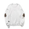 Sudadera Pesada para Hombre, Estilo Otoño e Invierno, Cuello Redondo, Forro Polar, Ropa para Hombre, Nueva Tendencia 2024 de Manga Larga, Tallas Grandes, Patchwork