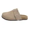 Chinelos Birkenstock Pessoa Preguiçosa Slip-on Sapatos Femininos 2026 Outono Nova Chegada Chinelos de Bico Fechado Sapatos Birkenstock para Exterior Femininos Sapatos Femininos