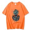 Serie Dragon Ball Mercancía de Sun Wukong Dragon Ball Super Saiyan Camiseta de Algodón Casual Suelta de Manga Corta para Hombre y Mujer