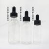 Botella Transparente Spot para Aceite Esencial 30ml Botella Gotero Esencia Líquido Original Muestra de Cosméticos Sub-Botella 60ml Botella Boston