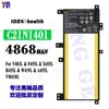 Adequado para Bateria de Laptop Asus C21N1401 Y483L/F455L/X455L/W419L/A455L Atacado