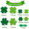 El St Más Vendido de Amazon. Decoración Colgante del Día de San Patricio, un Trébol Colgante para Decoración Interior y Exterior de Césped y Jardín