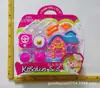 Juguetes para niños vajilla utensilios de cocina casa de juegos mini modelo de comida de simulación juguete tablero portátil 33.5X33x6CM