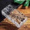 Ladrillos de Vidrio Huecos Cuadrados Transparentes Ultra Claros para Muros Divisorios de Baño, Ladrillos para Muros de Fondo de Alta Transparencia