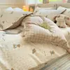 Capa de edredom 100% algodão, peça única, 100% algodão, novo modelo 2026, 150x180x200x230, para cama de solteiro ou casal de dormitório