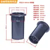 Tubo Guía de Altavoz, Tubo de Escape, Agujero de Sonido Hifi, Tubo Guía de Sonido, Tubo de Sonido Invertido, Tubo de Sonido de Plástico ABS para Audio