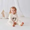 Pijama de una capa con piernas separadas para bebé Estilo Primavera y Verano Bolsa de dormir anti-patadas de seda premium Mono Saco de dormir para niños Ropa de dormir