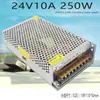 Fuente de alimentación conmutada de 220 a 24v12v5v CC 2a3a5a10a20 amperios luz indicadora transformador volt alta potencia