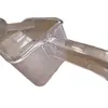 Pala para Raspar Hielo para Hornear Pala de Nieve de Plástico Pala Transparente para Harina Pala para Té Pala para Granos Pala para Snacks de Frutas Secas Pala para Alimentos