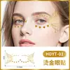 Nuevo Tatuaje Temporal con Mariposa Estampado en Caliente Pegatina Desechable Duradero Impermeable y Resistente al Sudor Maquillaje Facial Estereoscópico Europeo y Americano