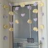 Nube Amarilla Estrella Hogar Amor Cortina Colgante Decoración Cortina de Nube Linda Decoración Colgante Cortina Colgante Decoración Creativa Puerta de Dormitorio