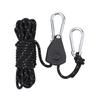 Puliça de camping externa corda de vento ajustável 4/6mm corda refletora fixa para barraca corda de pendurar corda de toldo tensor fivela de corda