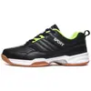 Novos Sapatos de Badminton Profissionais Masculinos Transfronteiriços Tamanho Grande Leves Elásticos Respiráveis Estudante Treinamento Tênis Esportivos Venda por Atacado