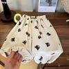 2025 Pantalones Antimosquitos Nuevos para Niños Leggings Finos de Verano Nuevo Estilo Sueltos Estilo Casual a la Moda Pantalones Florales para Niños y Niñas