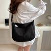 Nueva Bolsa de Hombro de Pana Combinable para Mujer, Bolso Cruzado de Gran Capacidad, Mochila Coreana de Moda para Viajeros, Mochila de Terciopelo para la Escuela