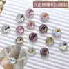 Broca de unha nova multi-corte de oito lados pontiaguda 8*8mm Corte Millennium rose corte de desgaste broca de unha broca de unha mista