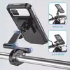 [Principiante Obtiene 0.01] Soporte para Teléfono Móvil de Motocicleta Navegación Antichoque Impermeable Soporte para Teléfono Móvil Montaje para Bicicleta Coche