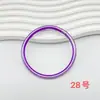 Pulsera de Silicona Brillante Europea y Americana Transfronteriza Nueva Placa Metálica Ligera Color Oro Foil 0.5 Pulsera de Silicona para Mujer