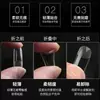 Arte de Unhas Unhas Semi-Areia Transparente Ultra-Fina Ponta Longa Ballet Trapézio Amêndoa Sem Costura Fosco Unhas Sem Esmalte