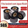 Fita de lavagem à prova d'água Ricoh D110C 30354050607080 etiqueta de tecido para lavagem de roupas etiqueta de colarinho resistência ao ferro