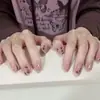 30 Peças de Arte para Unhas Usáveis Estreladas Rosa Gato Olho Deslumbrantes Transfronteiriças, Coleção de Unhas Postiças Removíveis