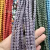 Cuentas Sueltas de Piedra Volcánica en Forma de Corazón, Cuentas de Piedra Volcánica de Colores, Accesorios para Joyería DIY Semi-terminados al por Mayor