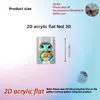 Protector de cable de datos acrílico 2D, previene la rotura, presenta diseños de animales de dibujos animados, cable de datos para teléfono Tipo-C, para ventas transfronterizas