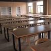 Mesa de Lectura, Mesa para Sala de Lectura de Biblioteca, Mesa de Comedor, Escritorio de Acero y Madera, Directo del Fabricante