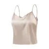 Procesamiento Personalizado Conjunto de Ropa de Casa Yuyue de Seda de Morera de 19 mm Camisola Refrescante Doble con Cuello en V Ropa de Casa