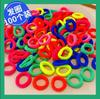 Anillo de Toalla Colorido En Caja Niños y Niñas Corbata Corbata Pequeña Tirar No Doblar Adorno para el Cabello Diadema Goma Elástica Cuerda para el Cabello Tocado