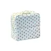 Bolsa de Maquillaje Vertical de Lunares Gran Capacidad Portátil para Viaje Almacenamiento Compartimentado Alto Valor Estético Bolsa para Guardar Artículos de Tocador Productos de Cuidado de la Piel