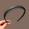 Diadema de lavado de cara antideslizante con dientes para mujer, nuevo modelo 2026, diadema que no aprieta, accesorio para el cabello de uso diario para hombres