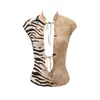 2026 Novo Europeu e Americano Amazon Sexy Moda Versátil Estampa de Leopardo Slim-Fit Top Estampa de Leopardo Sexy Encontro Estilo de Rua