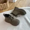 Otoño 2026 Nuevas Botas de Tobillo Martin Cómodas Versátiles con Cremallera Lateral Ligeras Modernas Sencillas Moda