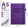 Planejador de Agenda Transfronteiriço 2027 Inglês Espanhol Planejador AliExpress Manual de Eficiência