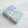 Lençóis de Algodão Lavado Ajustáveis Cama de Algodão Puro Xadrez de Cor Pura Algodão Puro Solteiro Cama de 1,5m Casal Cama de 1,8m Lençóis Ajustáveis Tingidos na Massa Entrega