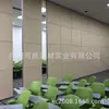 Mampara móvil personalizada hotelera plegable de empuje y tracción colgante puerta corredera oficina pared divisoria móvil