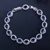 Liying joyería moda nuevo pulsera de circón regalo de cumpleaños para mujer pulsera de cristal joyería popular venta al por mayor