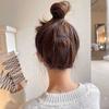 Horquilla Simple Negra Corea del Sur Clip de un Carácter Popular en Internet Ins Adorno para el Cabello para la Parte Trasera de la Cabeza Horquilla para Cabello Suelto Tocado Clip Femenino