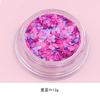 Acessórios Da Arte Do Prego Fluorescente Redondo Lantejoulas Nupciais Tamanho Cor Misturada Flocos Fosco Desgaste Nail Art Kit