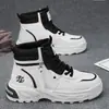 Botas Martin para Hombre 2026 Nuevo Otoño Caña Alta Suela Gruesa Estilo Británico Deportes al Aire Libre Motocicleta Ropa de Trabajo Botas Invierno para Hombre