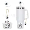 Accesorios Decorativos Stanley Correa de Mano de Cuerda Trenzada Estuche para Labial Llavero Duende Briqueta Funda de Silicona Antideslizante para Taza
