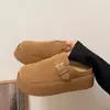 Tamancos Plataforma Fáceis de Calçar para Mulheres, Novo Estilo Primavera 2026, Sapatos Casuais para Exterior que Aumentam a Altura, Adequados para Combinar com Saias, Estilo Birkenstock