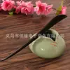 Mercadorias genuínas Pente de ébano pente de alto padrão diy estilo antigo acessórios de cabelo com balanço passo Pente de madeira novo estilo chinês adorno de cabeça feminino