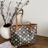 Bolsa Tote Estampada de Grande Capacidade para Mulheres 2026 Nova Moda Simples Bolsa de Ombro Elegante Bolsa de Mão para o Dia a Dia Bolsa Feminina