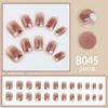 Blush fofo de romã amor Cor de espinheiro inteligente novo elegante simples outono e inverno branco europeu e americano para unhas usar unha