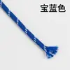 Cuerda Redonda de Poliéster con Patrón de Puntos de Colores de 5 mm Hilada en Núcleo para Tejido Hecho a Mano DIY, Moda Personalizada, Cuerda Decorativa Práctica para Cinturas, Sombreros y Pantalones