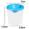 Taza para lavar pinceles creativa diy para niños recipiente para lavar pinceles de pintura multicolor