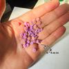 Explosiones de comercio exterior adornos de flor de resina para uñas 6 mm mini flores frescas de jardín bolsa de material para embellecimiento de uñas diy